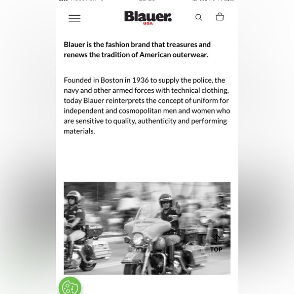 🇺🇸 Blauer luxurious café racer leather jacket. - Picture 11 of 14